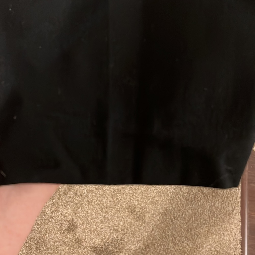 Laura Madrigano black 100% wool gabardine. Back hidden zip closure   Fully lined - Picture 3 of 7
